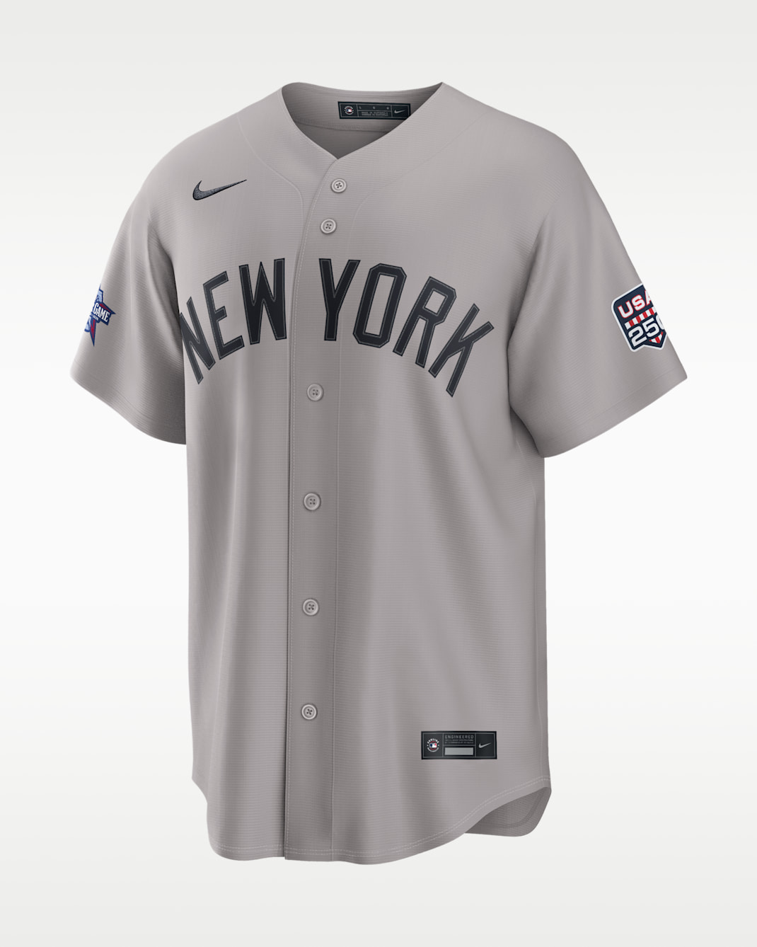 Aaron Judge American League 2026 All-Star Game Men's Nike MLB Replica Jersey - Grey