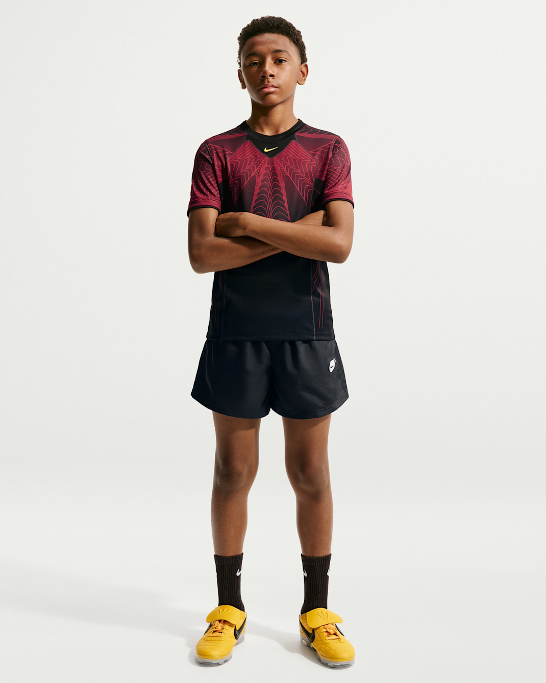 Canada Big Kids' Nike Dri-FIT Soccer Pre-Match Short-Sleeve Top