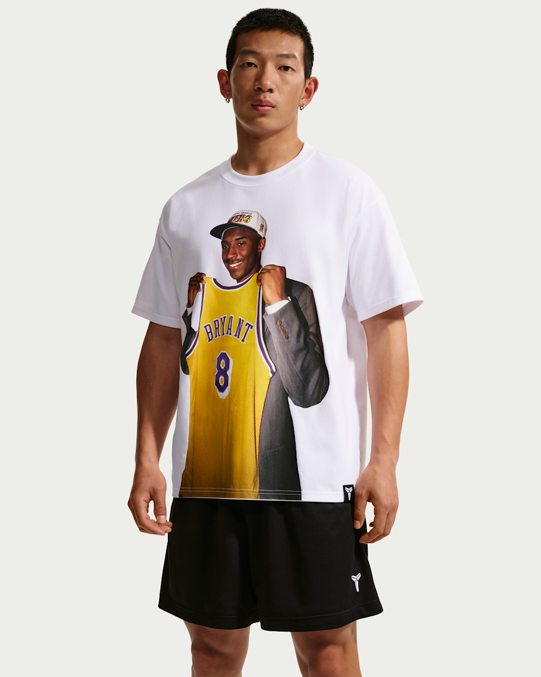 Kobe "Draft Pack" Men's Basketball T-Shirt - White