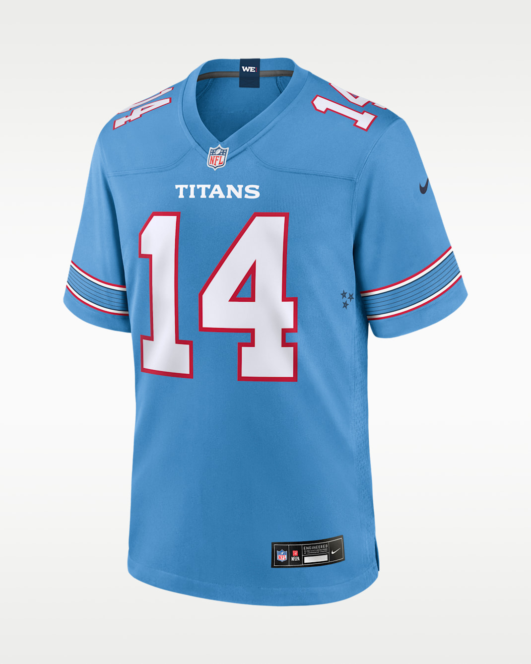 Carnell Tate Tennessee Titans Men's Nike NFL Game Jersey - Light Blue