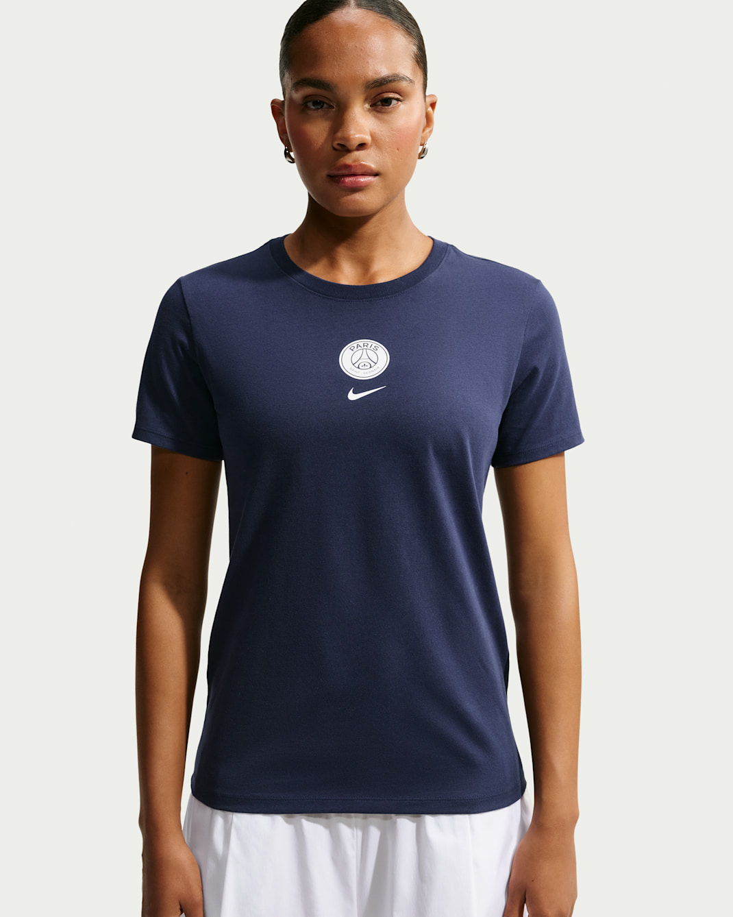 Paris Saint-Germain Nike Football T-skjorte til dame - College Navy