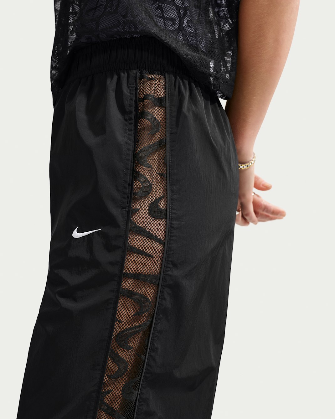 Nike Sportswear Women's Loose Mid-Rise Lace Track Pants