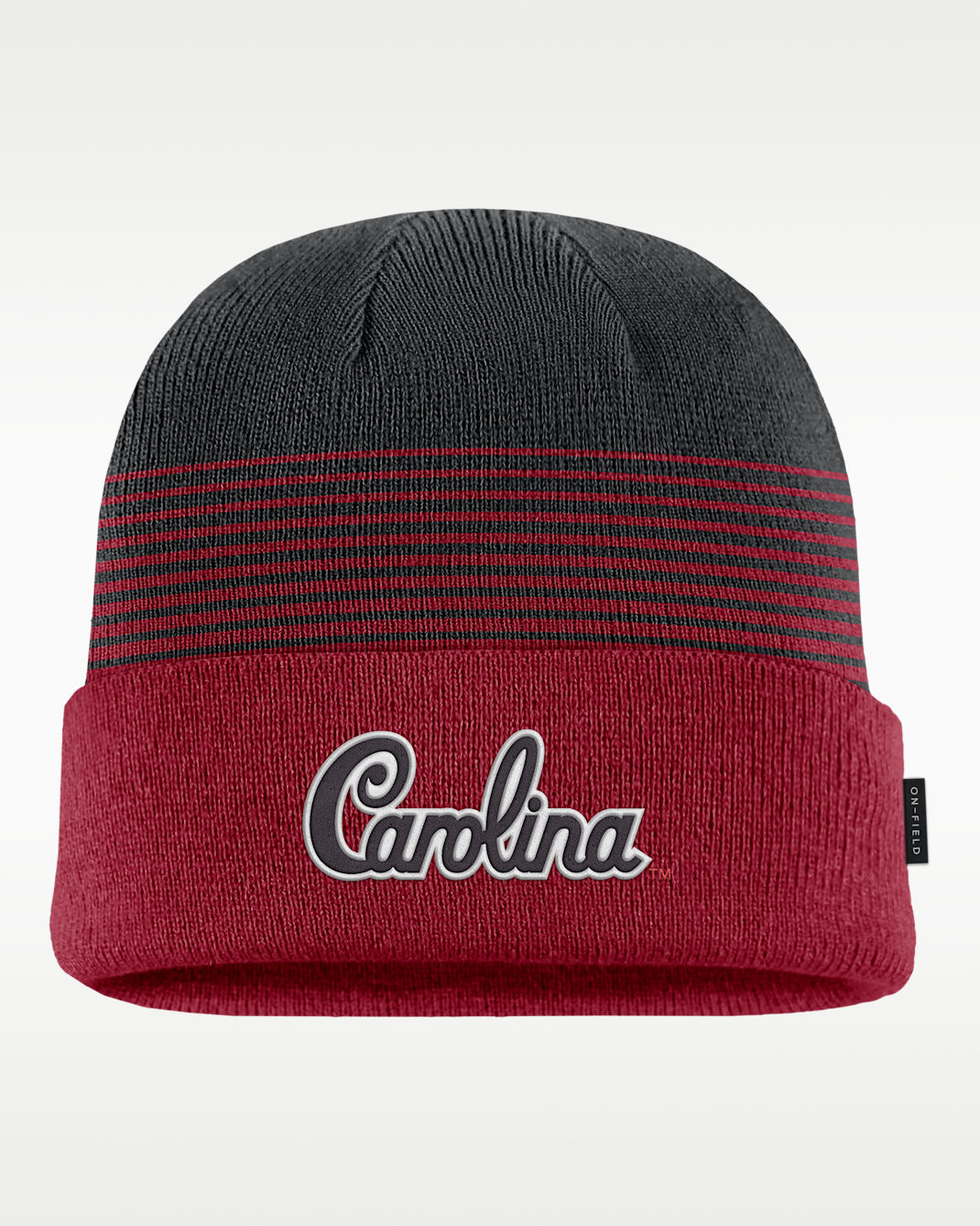 South Carolina Sideline Terra Men's Nike College Cuffed Beanie - Garnet