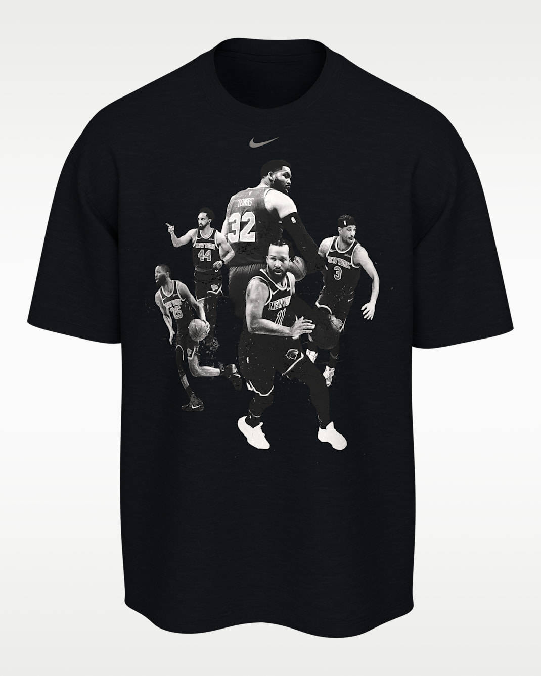 New York Knicks 2026 Player Nike Basketball T-Shirt - Black