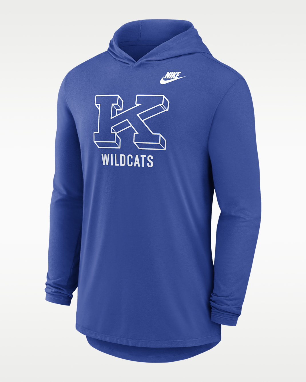 Kentucky Legacy Men's Nike Dri-FIT College Long-Sleeve Hooded T-Shirt - Royal