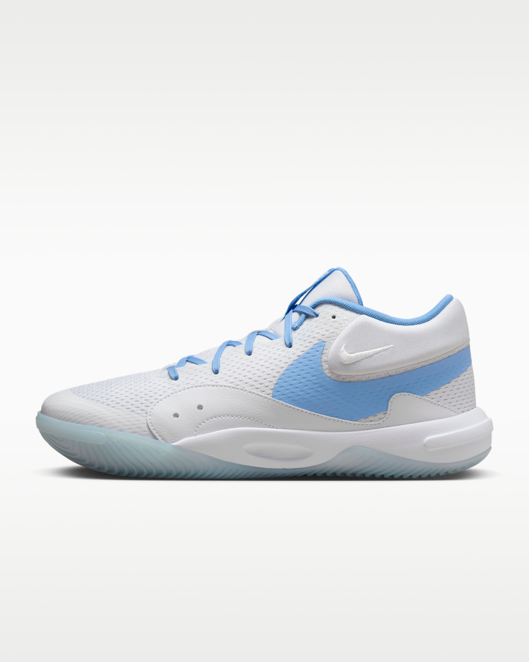Nike Hyperquick Volleyball Shoes - White/Pure Platinum/Valor Blue