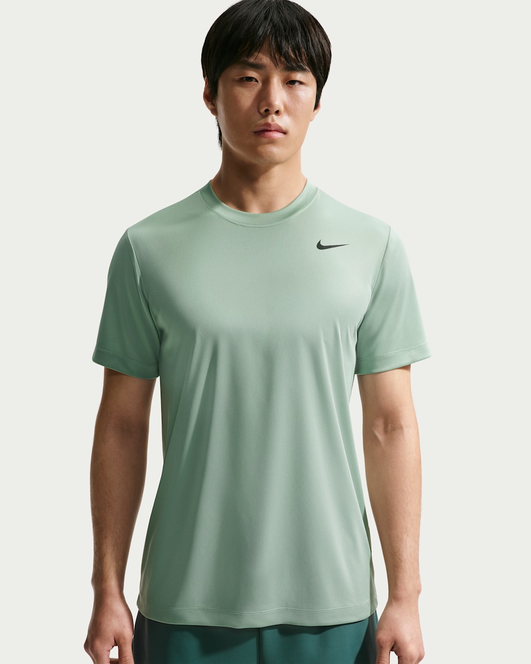 Nike Men's Dri-FIT Training T-Shirt - Steam/Black