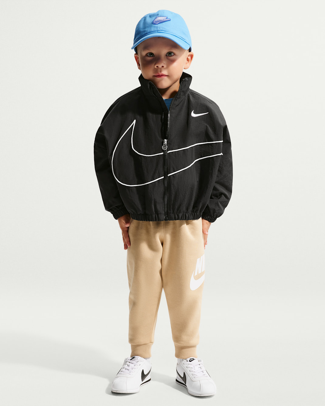 Nike Toddler Big Swoosh Hoodless Wind Jacket