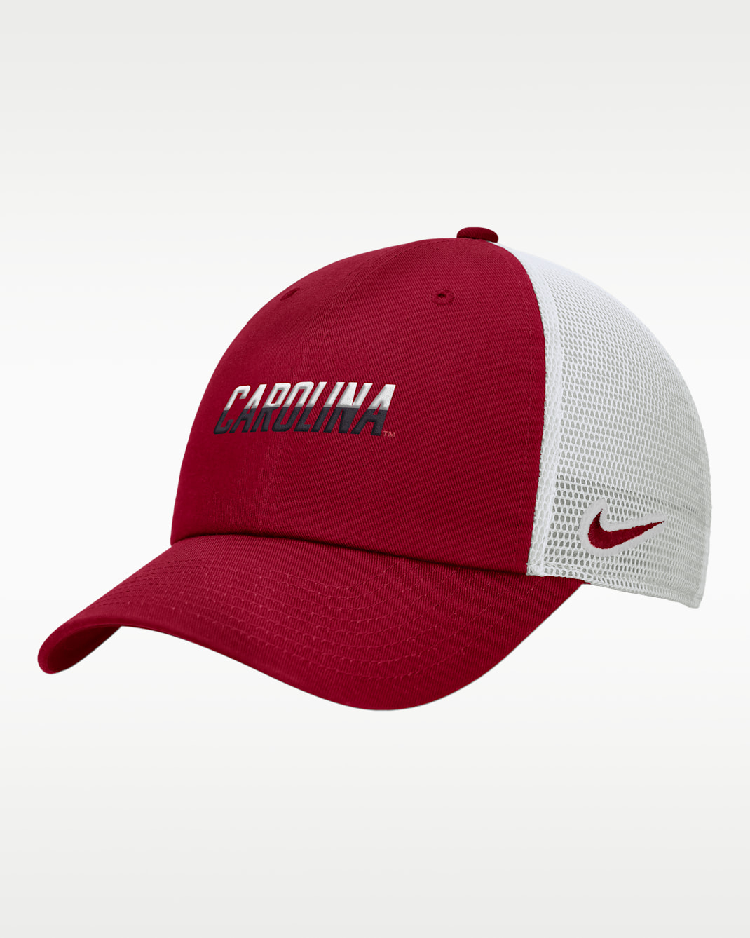 Nike College (South Carolina Gamecocks) Unstructured Trucker Cap - Garnet