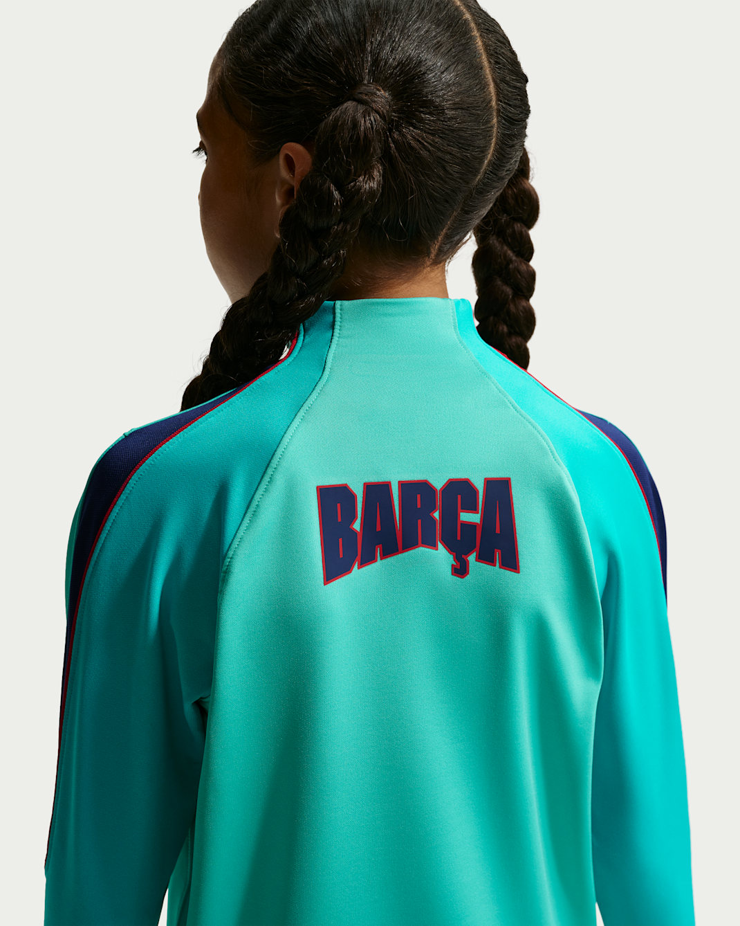 FC Barcelona Strike Third Big Kids' Nike Dri-FIT Soccer Knit Drill Top