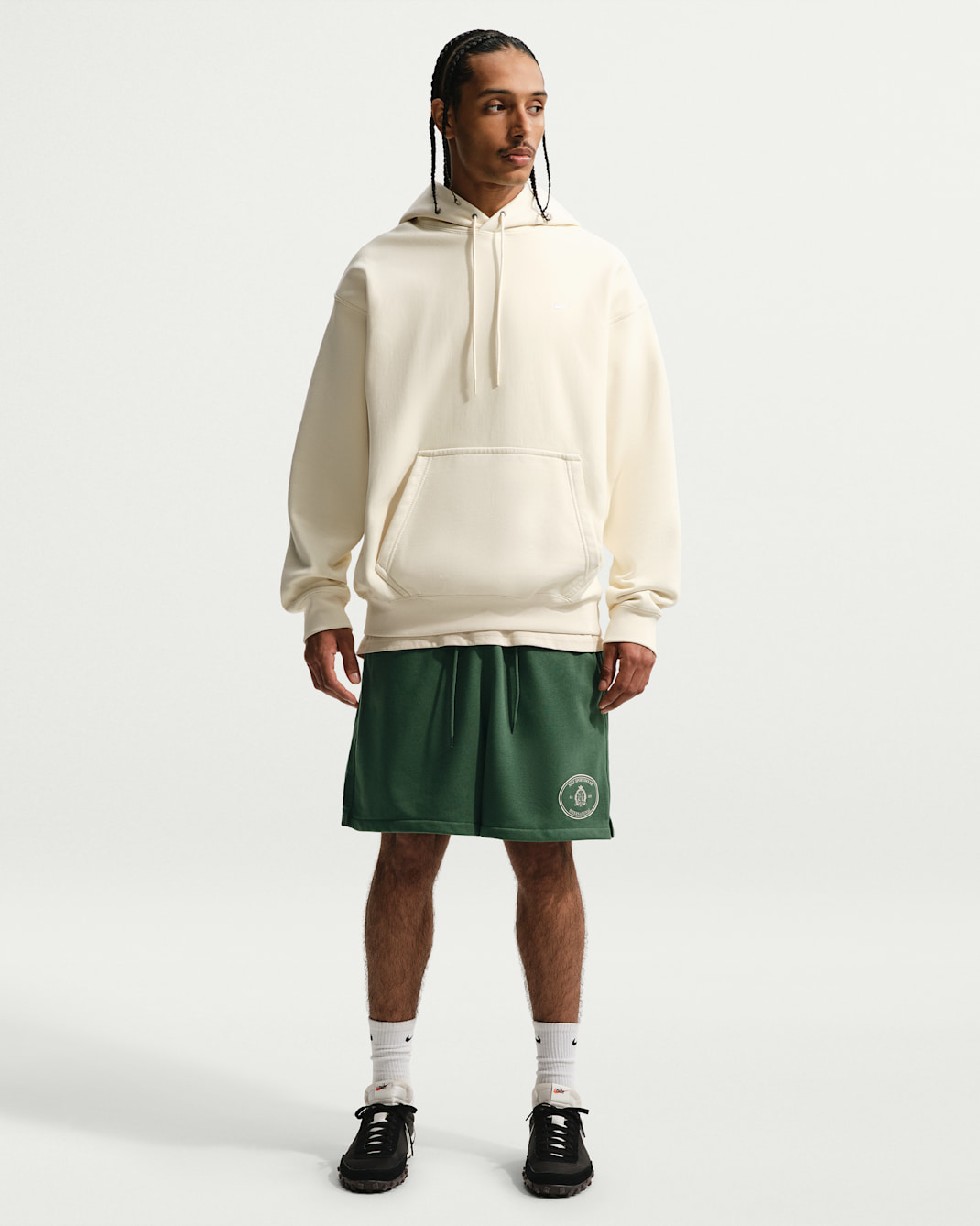 Nike Sportswear Club Men's French Terry Flow Shorts - Fir/Phantom