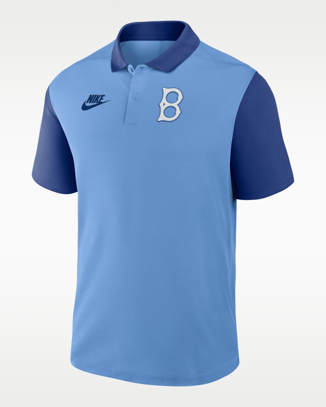 Brooklyn Dodgers Cooperstown Victory Men's Nike Dri-FIT MLB Polo - Blue