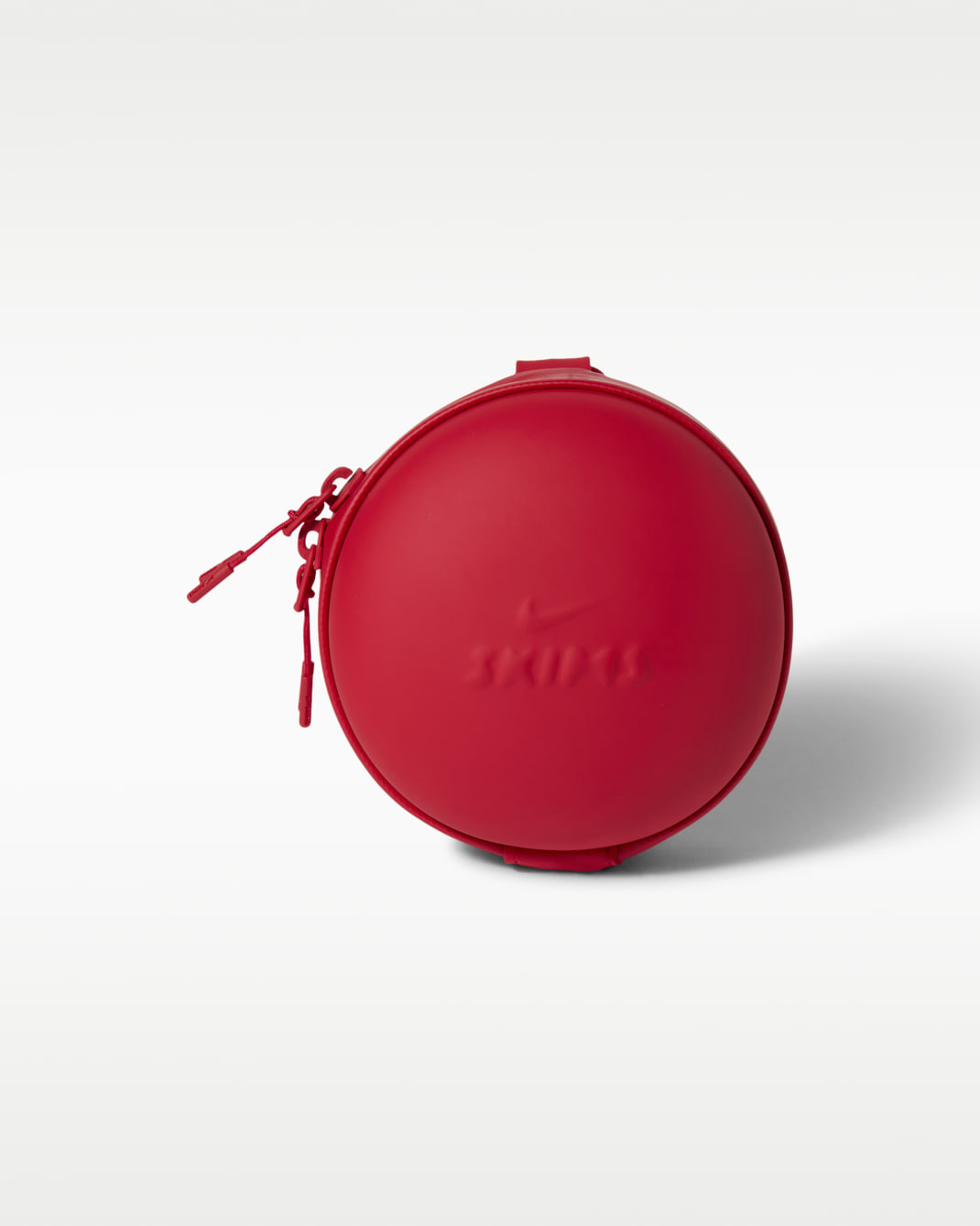 Estuche redondo con cubierta resistente para mujer NikeSKIMS - Rojo universitario
