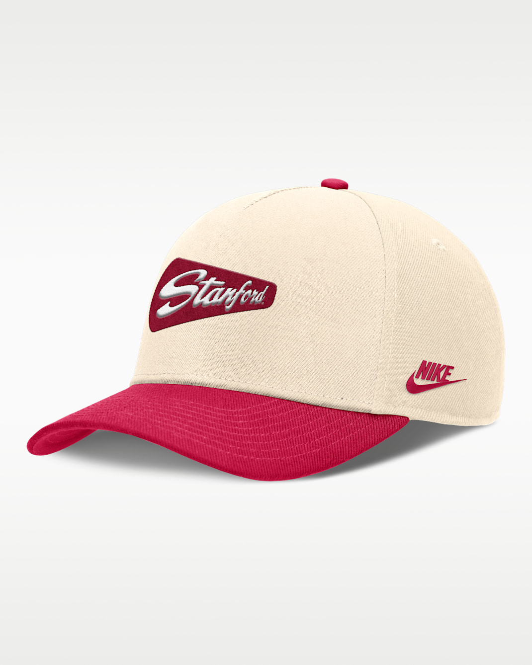 Stanford Primetime Rise Academic Men's Nike Dri-FIT College Adjustable Hat - Natural