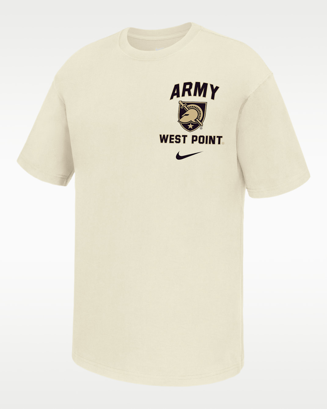 Army Black Knights Men's Nike Football T-Shirt - Sail