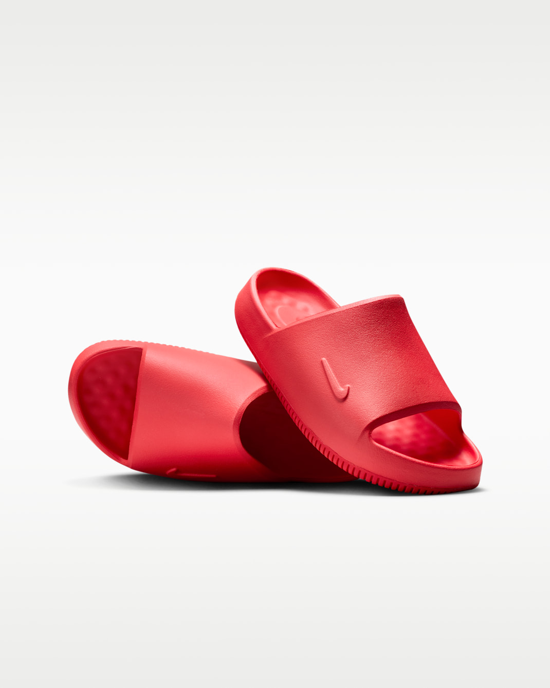 Nike Calm 2.0 Big Kids' Slides - Light Crimson/Light Crimson/Light Crimson