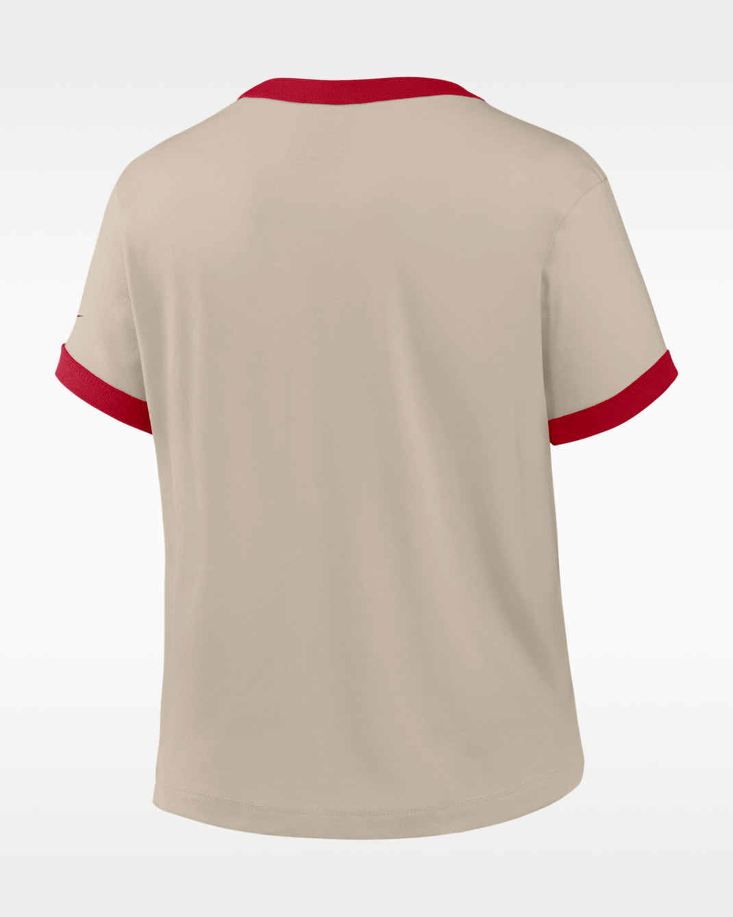 San Francisco 49ers Rewind Ringer Mod Women's Nike NFL Cropped T-Shirt