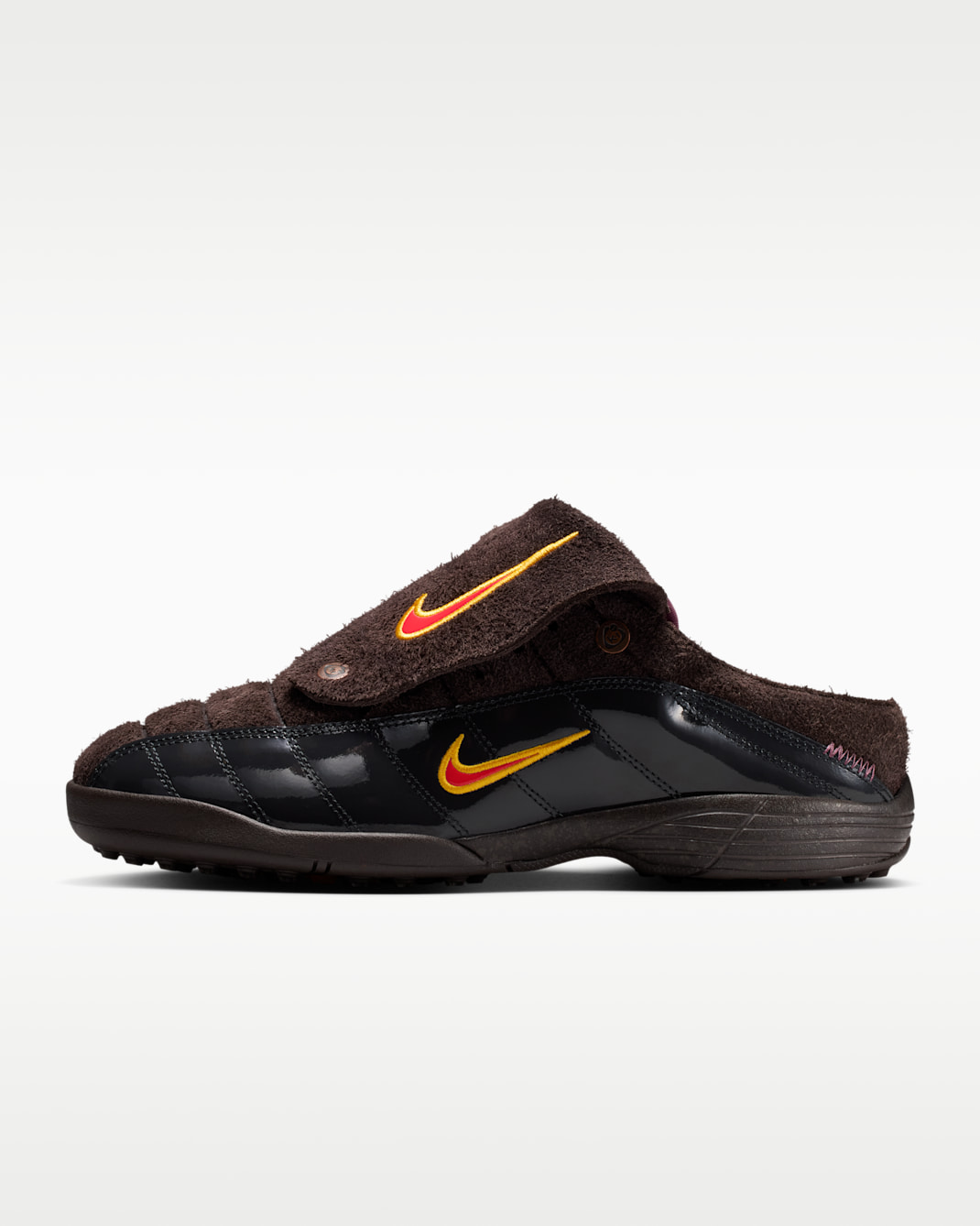 Nike Total90 SP Men's Mules - Velvet Brown/Orange Horizon/Fusion Red/University Gold