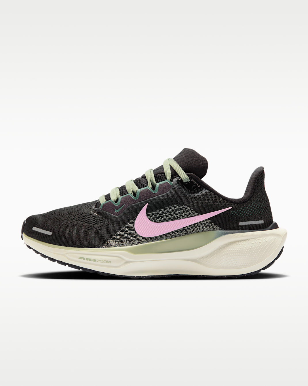 Nike Pegasus 41 Women's Road Running Shoes - Black/Jade Horizon/Bicoastal/Pink Foam