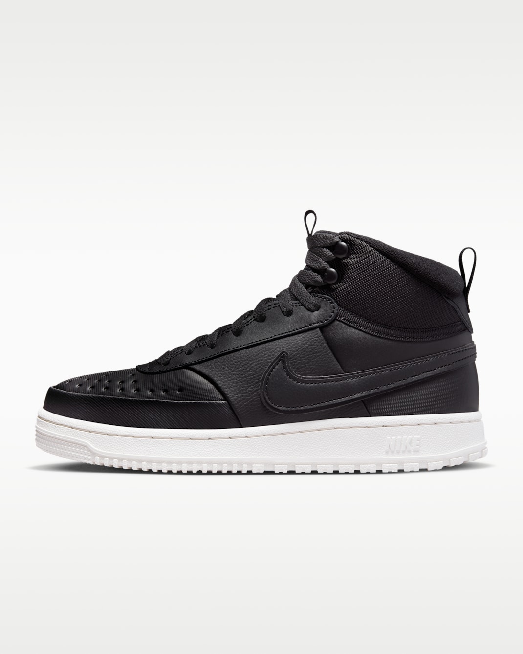 Nike Court Vision Mid Men's Winterized Shoes - Black/Phantom/Black