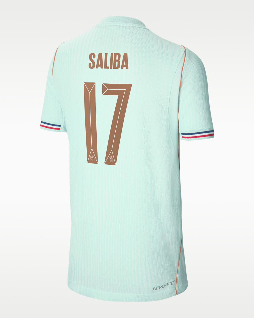 William Saliba France National Team 2026 Match Away Big Kids' Nike Dri-FIT ADV Soccer Jersey - Green
