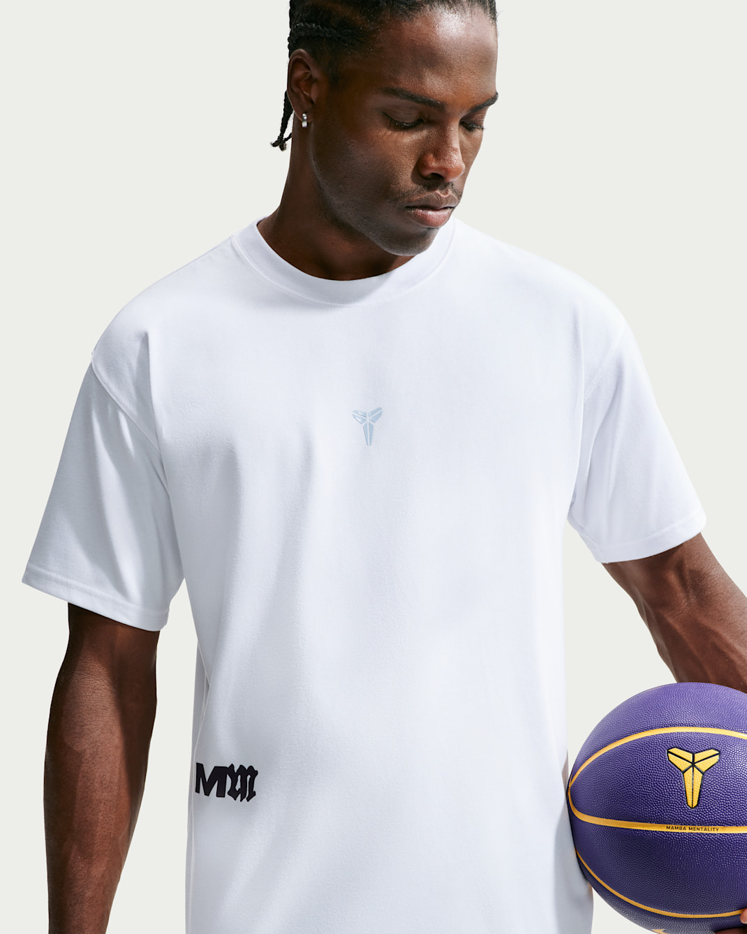 Kobe Men's Nike Dri-FIT Basketball T-Shirt - White