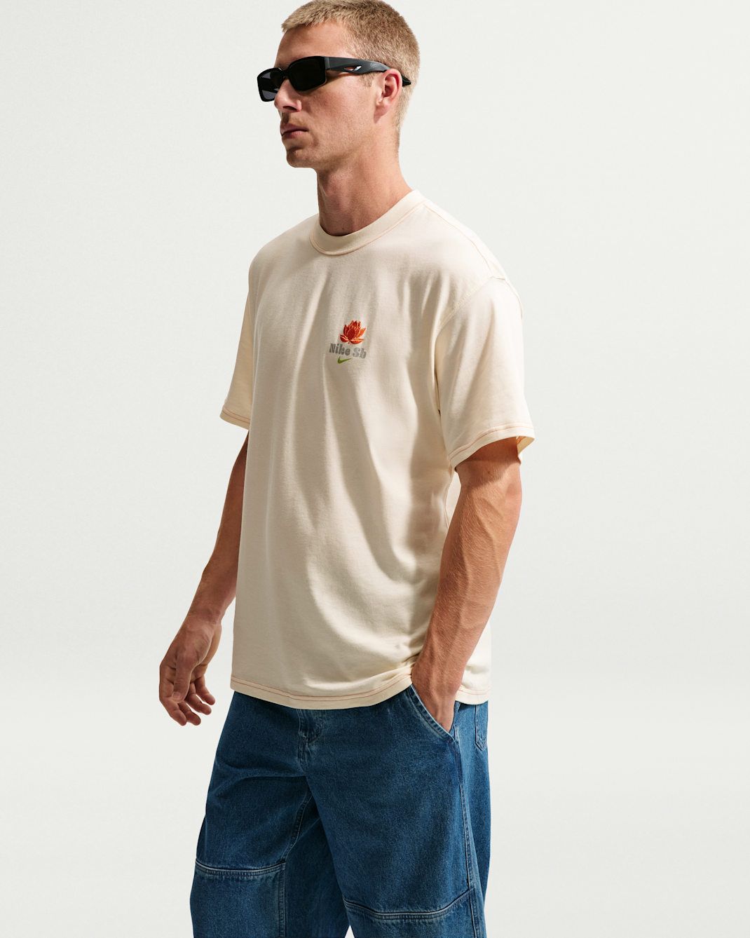 Nike SB Skate-T-Shirt - Coconut Milk