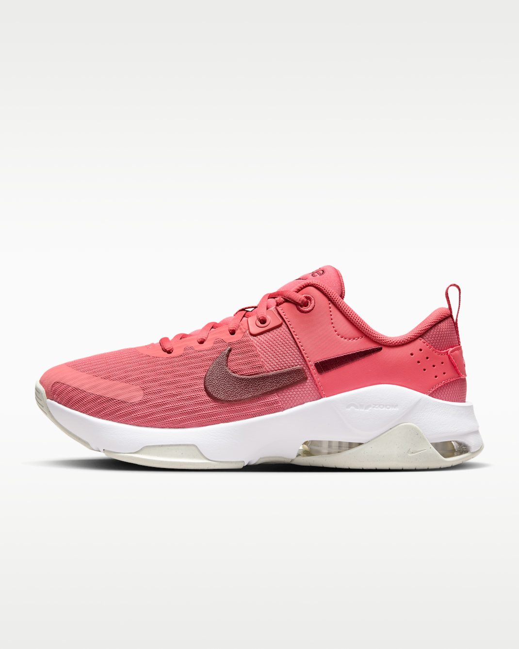 Nike Zoom Bella 6 Women's Workout Shoes - Adobe/Platinum Tint/Fierce Pink/Dark Team Red