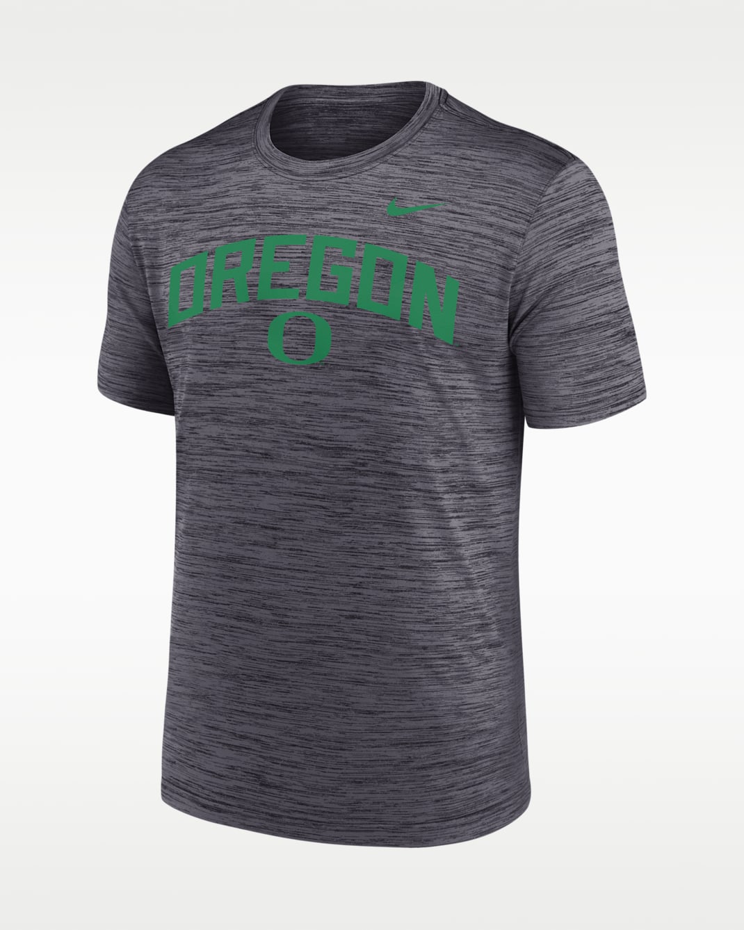 Playera universitaria Nike Dri-FIT para hombre Oregon Primetime Arch Logo Velocity - Negro