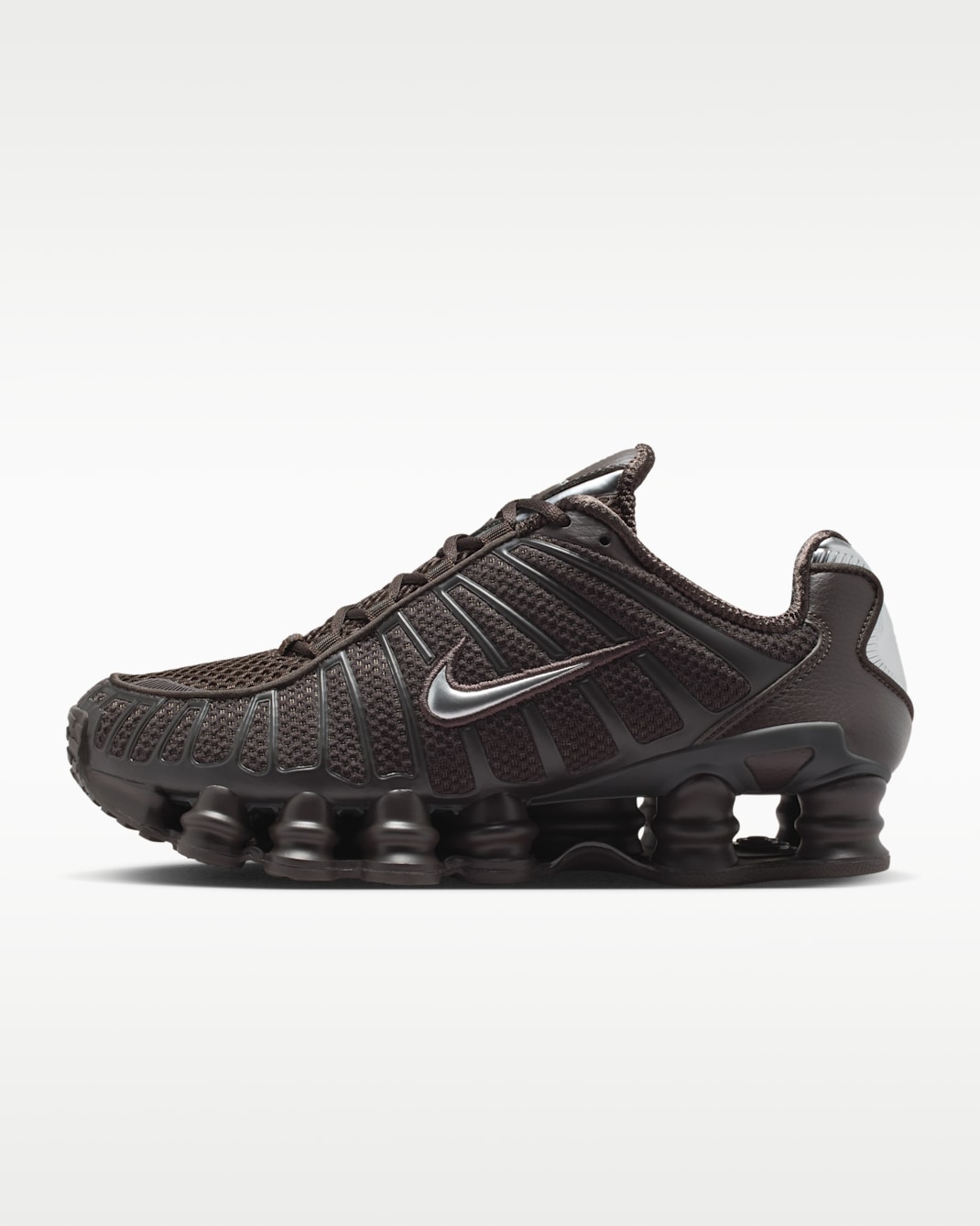 Nike Shox TL Women's Shoes - Velvet Brown/Metallic Silver