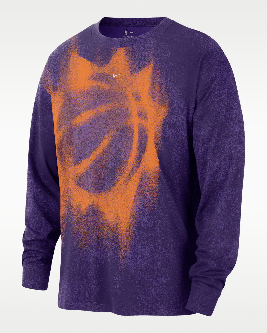 Phoenix Suns Essential Anthem Men's Long-Sleeve Basketball T-Shirt - Field Purple