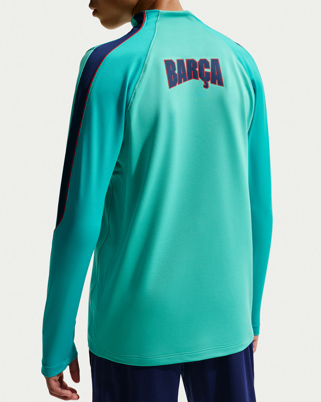 FC Barcelona Strike Third Big Kids' Nike Dri-FIT Soccer Knit Drill Top