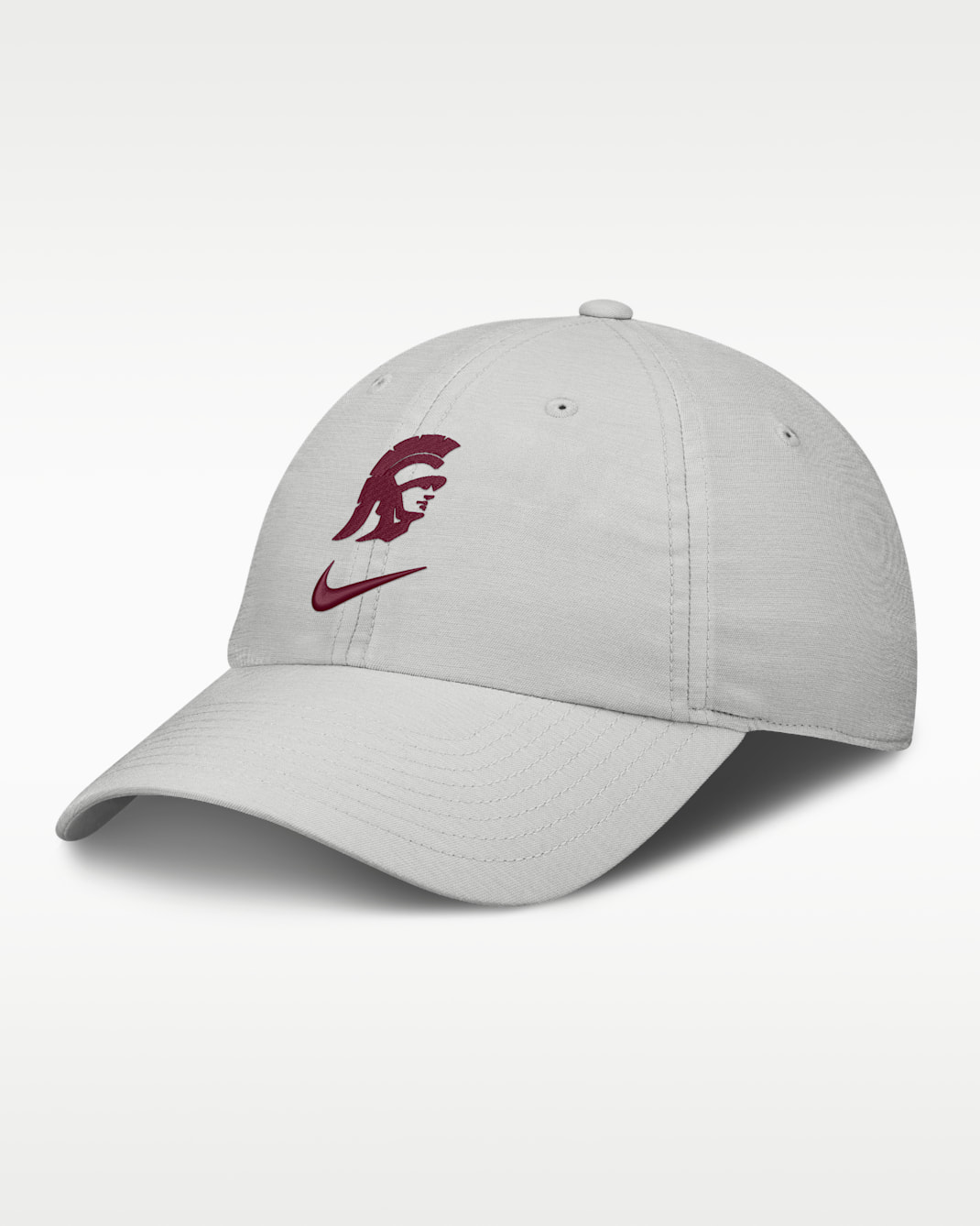 USC Sideline Club Practice Men's Nike College Adjustable Hat - Photon Dust