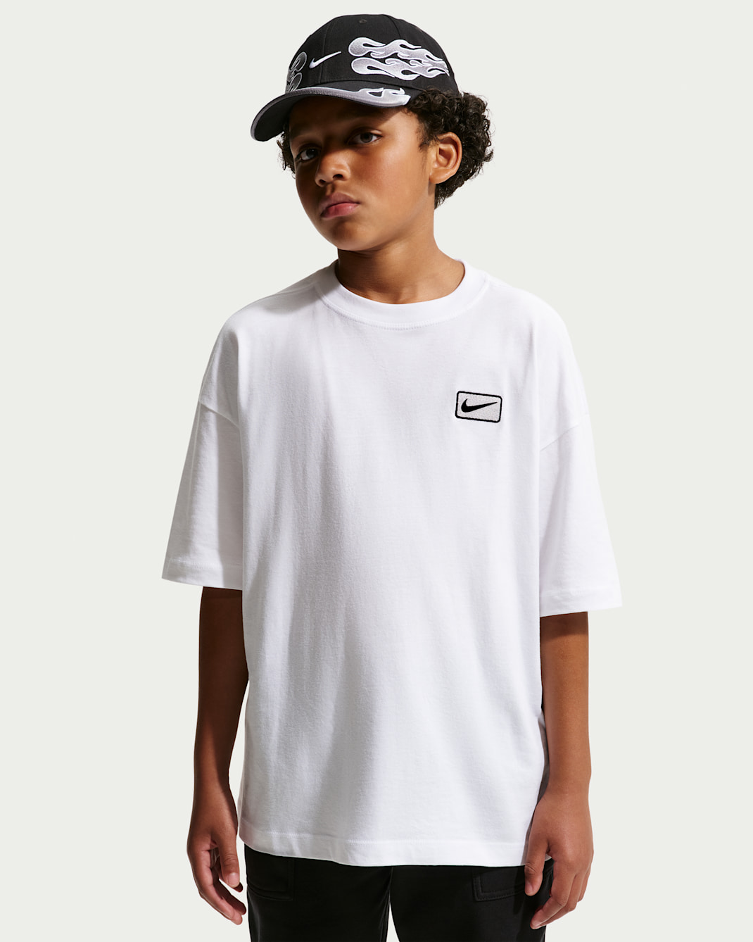 T‑shirt Storm‑FIT Nike Sportswear – Ragazzo - Bianco