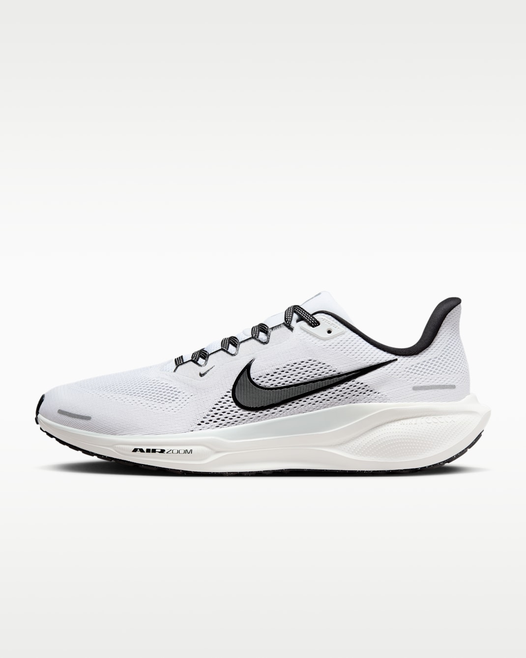 Nike Pegasus 41 Men's Road Running Shoes - White/Pure Platinum/Summit White/Black