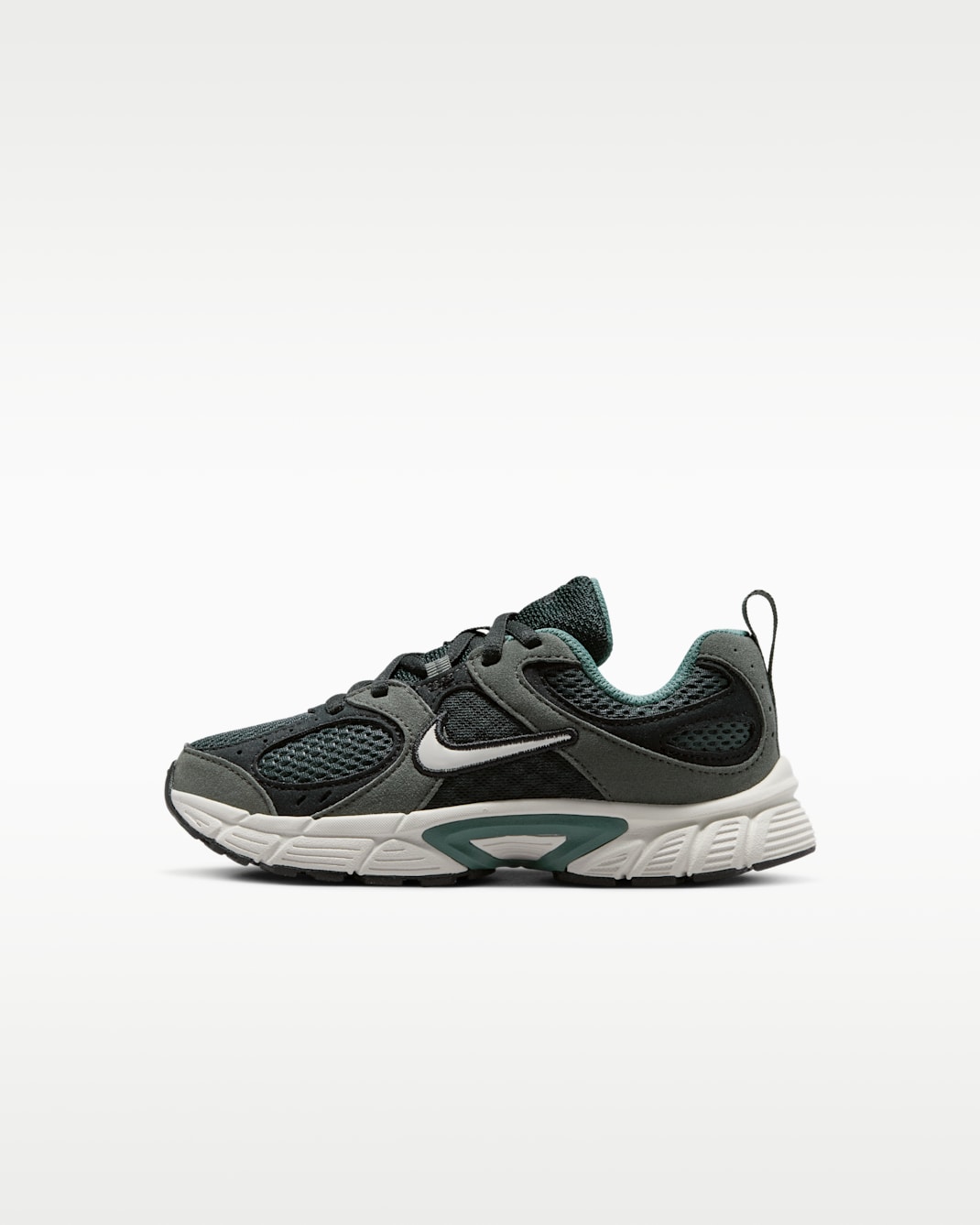 Sko Nike V5 RNR Suede för barn - Team Black/Mineral Slate/Mineral Spruce/Spruce Aura