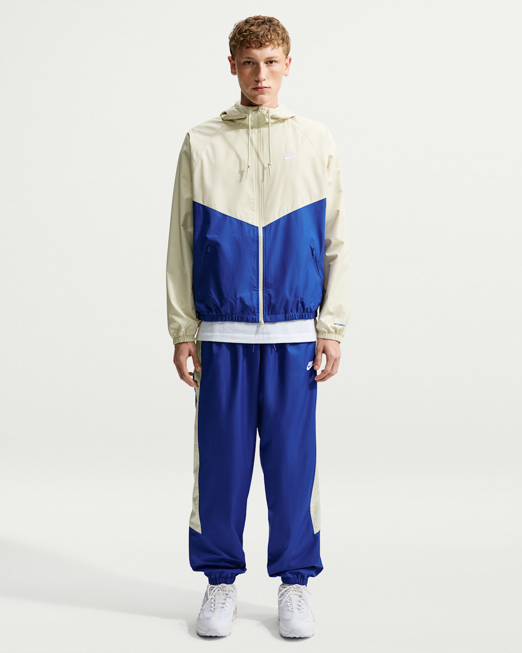Nike Windrunner gefütterte Hose (Herren) - Old Royal/Light Khaki/Weiß