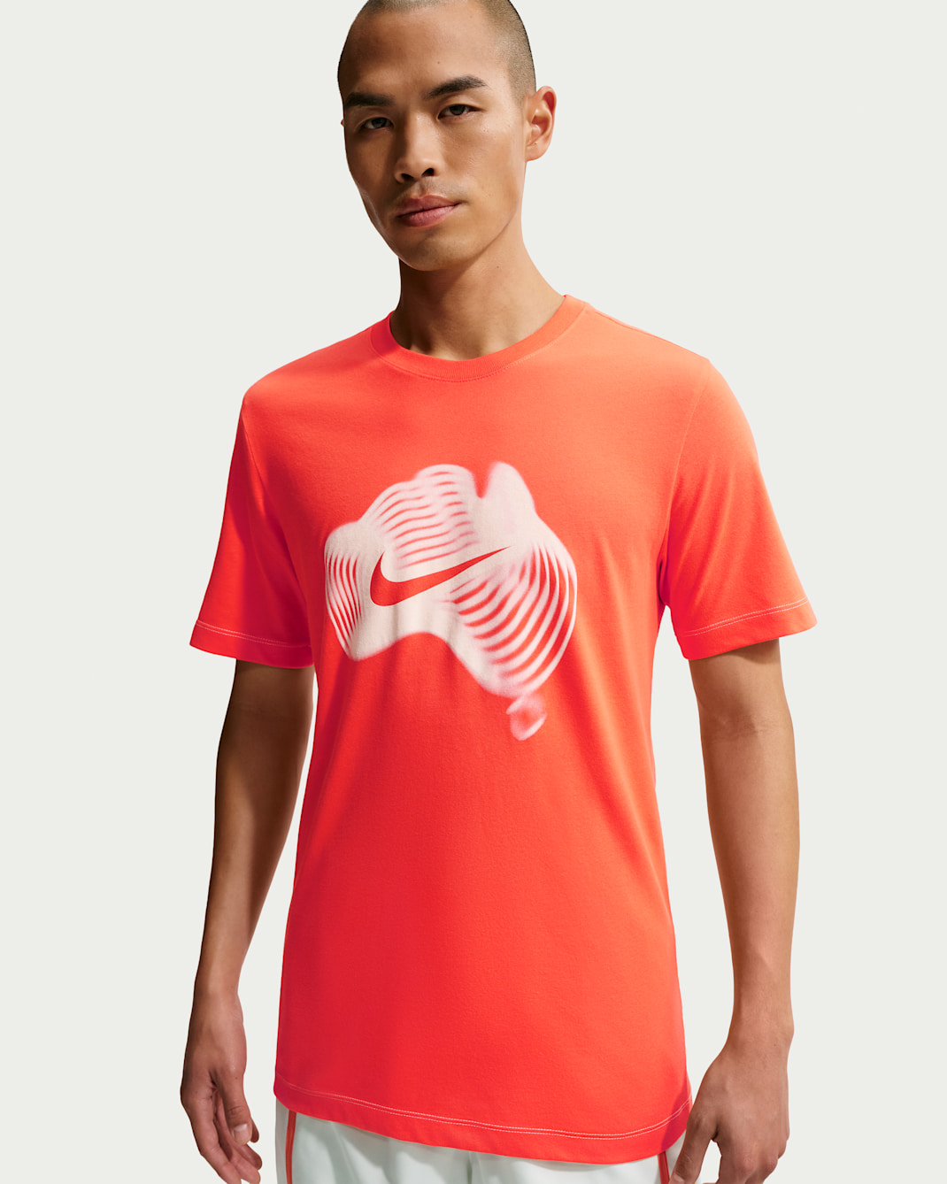 NikeCourt Men's Dri-FIT Tennis T-Shirt - Turf Orange/Sail