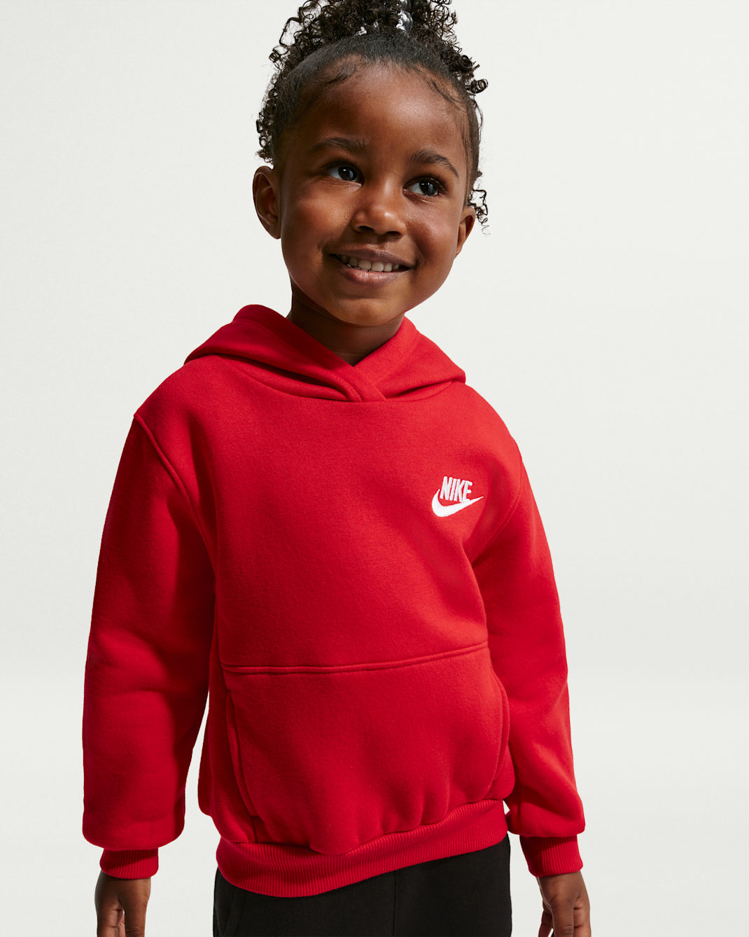Nike Sportswear Club Fleece Toddler Pullover Hoodie - University Red