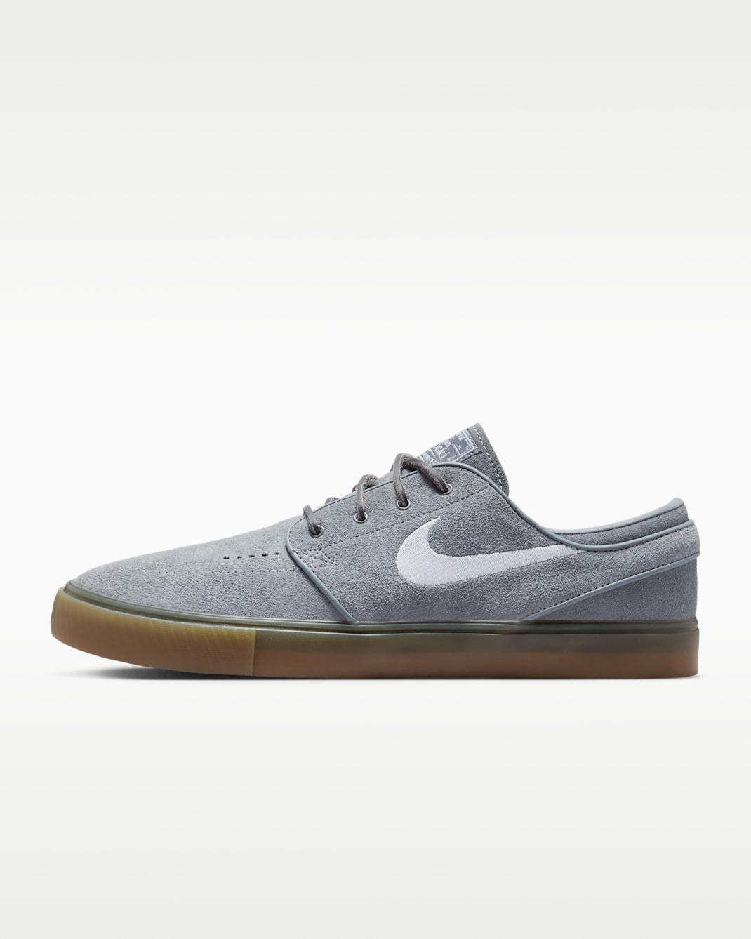 รองเท้าสเก็ตบอร์ด Nike SB Zoom Janoski OG+ - Cool Grey/Cool Grey/Gum Light Brown/ขาว