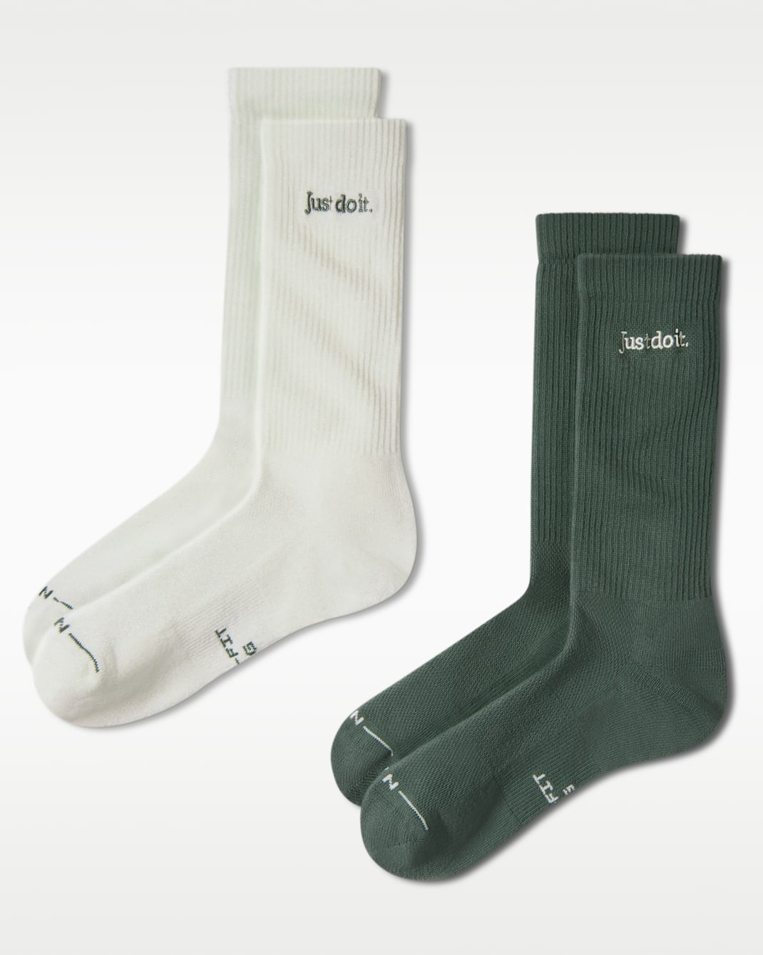 Nike Everyday Elevated Crew Socks (2 Pairs) - Multi-Colour
