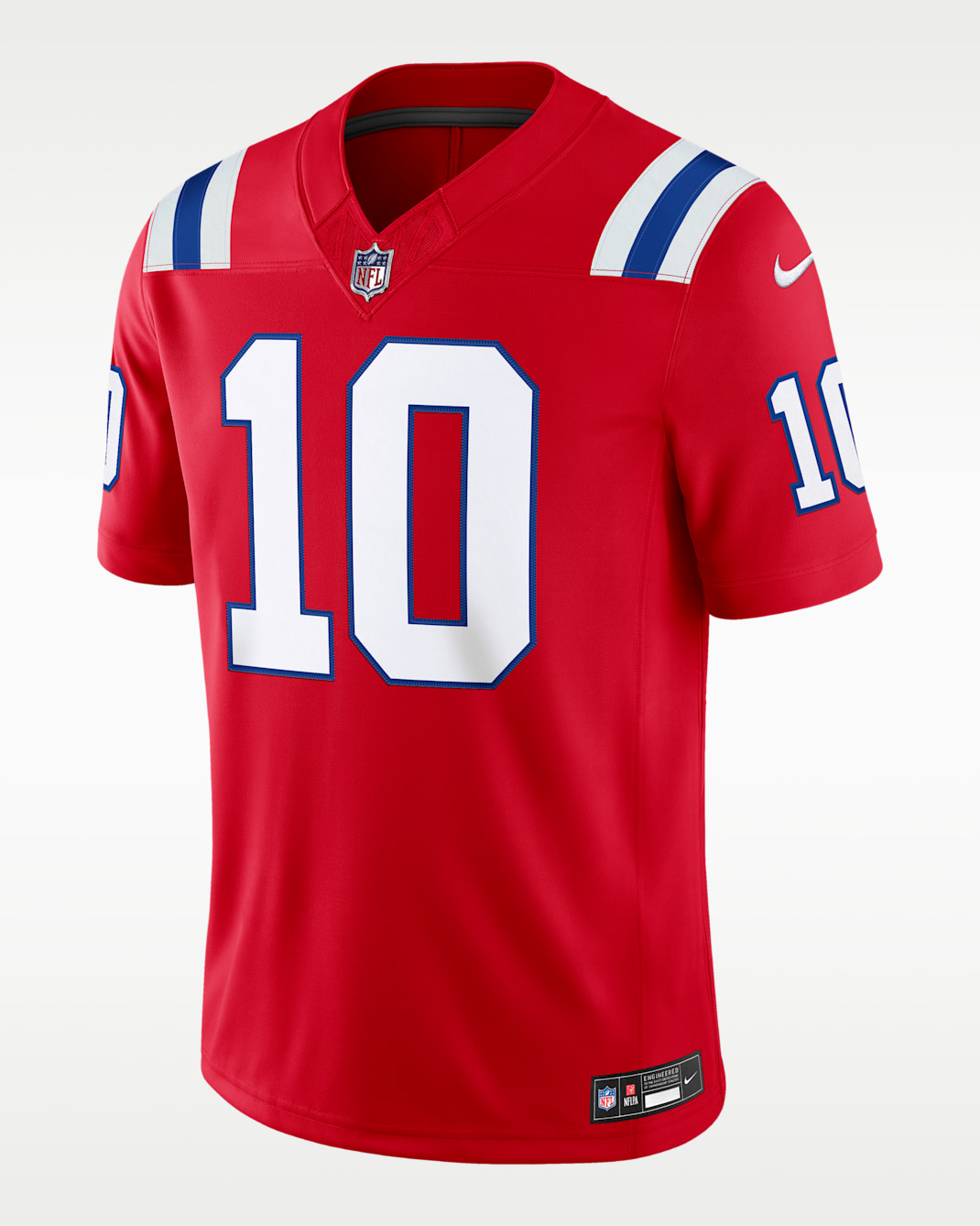 Drake Maye New England Patriots Men's Nike Dri-FIT NFL Limited Jersey - Red