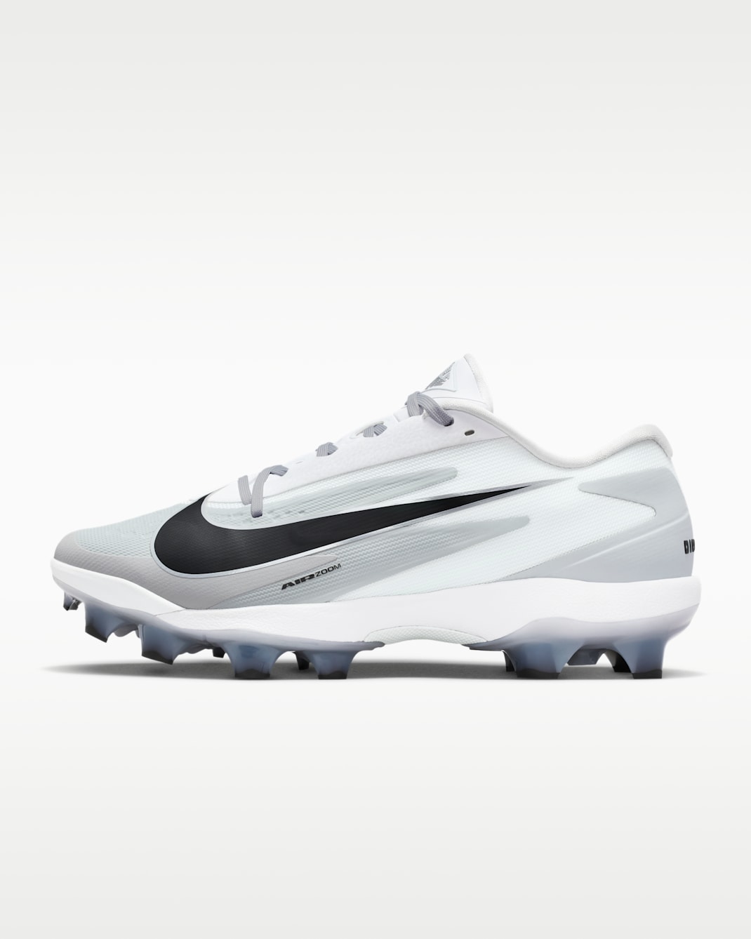 Nike Diamond Standout MCS Baseball Cleats - Wolf Grey/White/Black