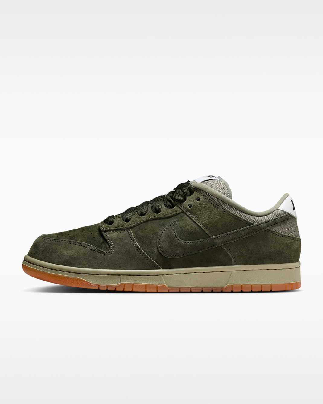 Nike SB Dunk Low Pro B skateschoenen - Sequoia/Light Army/Wit/Sequoia