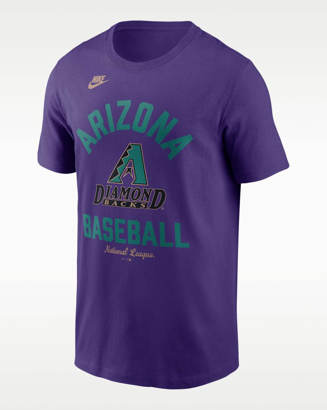 Arizona Diamondbacks Cooperstown Men's Nike MLB T-Shirt - Purple