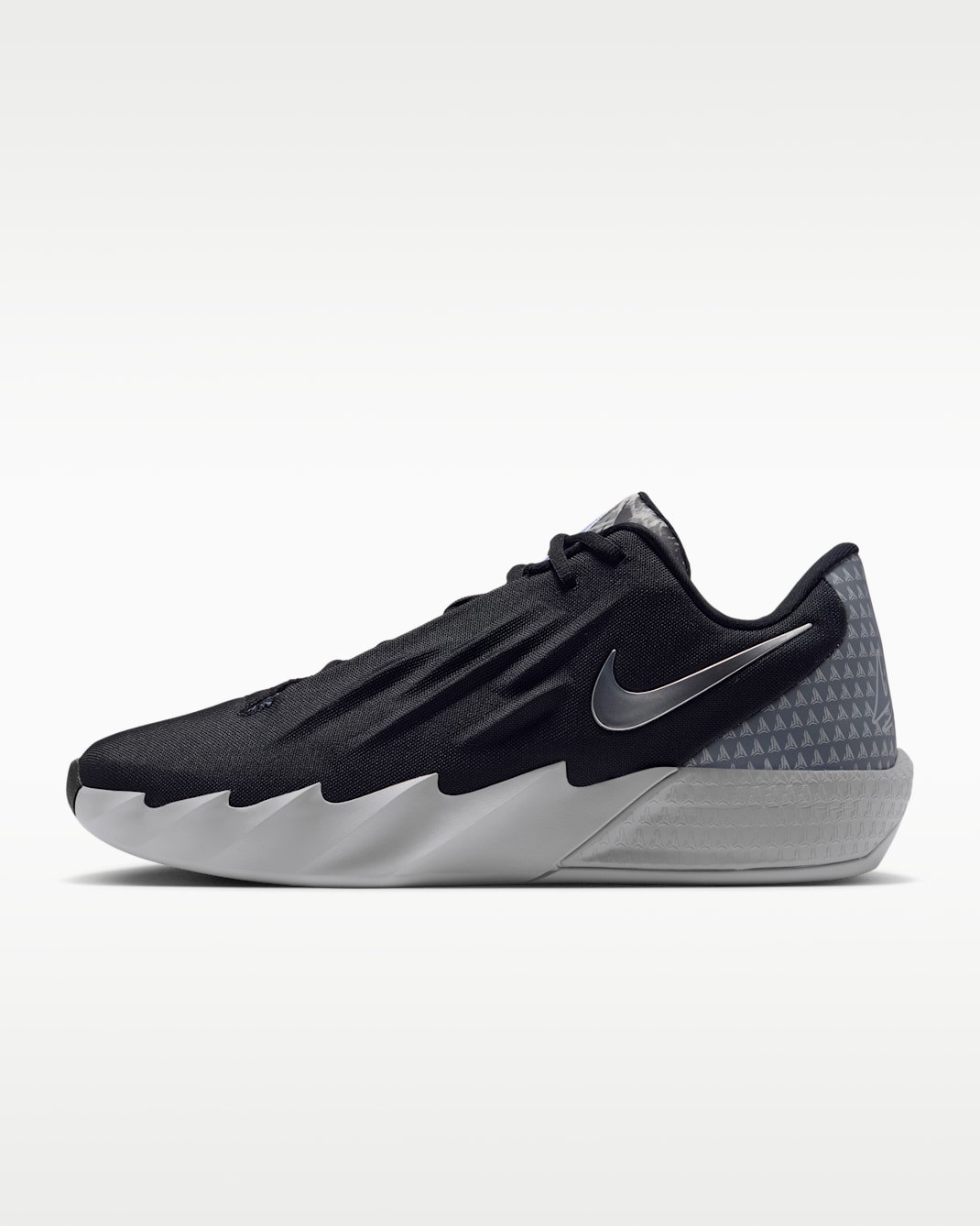 Twelve Time Basketball Shoes - Black/Smoke Grey/Light Smoke Grey/Metallic Silver