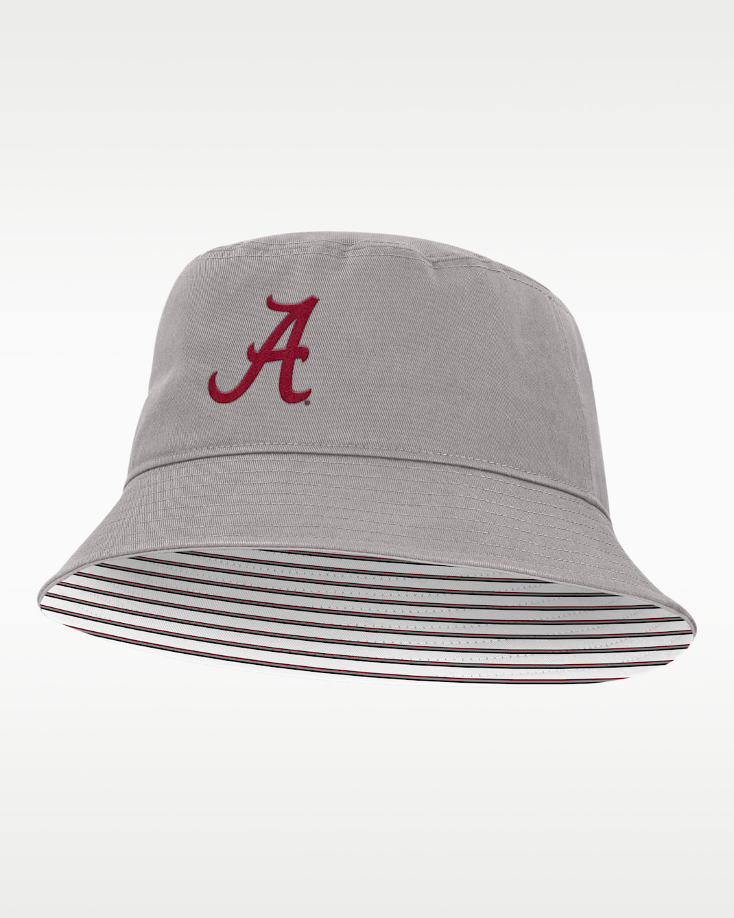 Alabama Primetime Apex Men's Nike College Bucket Hat - Grey