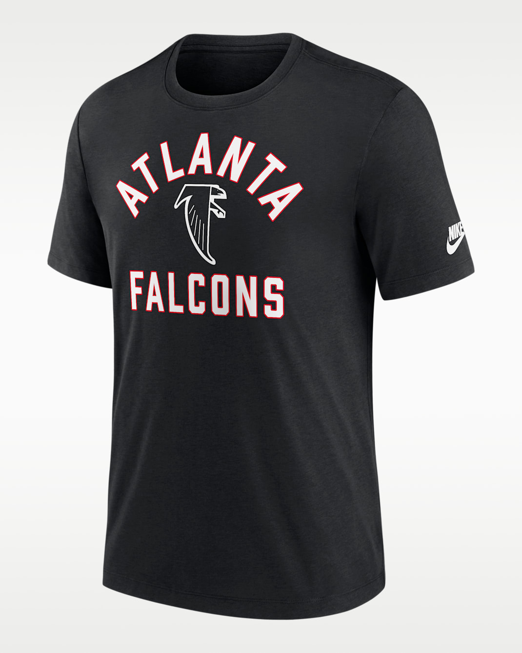 Atlanta Falcons Favorable Timeline Men's Nike NFL T-Shirt - Black