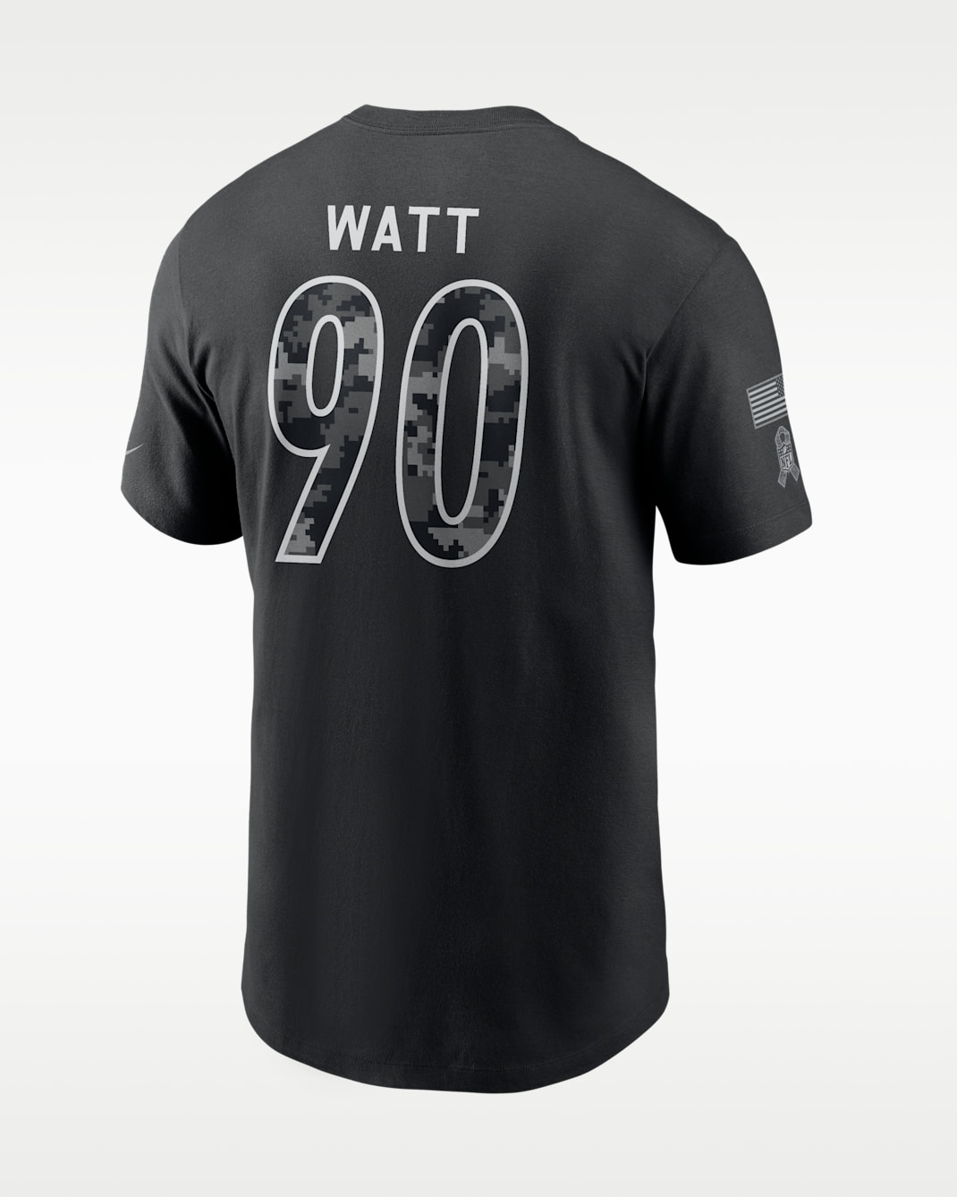 T.J. Watt Pittsburgh Steelers Salute to Service Men's Nike NFL T-Shirt