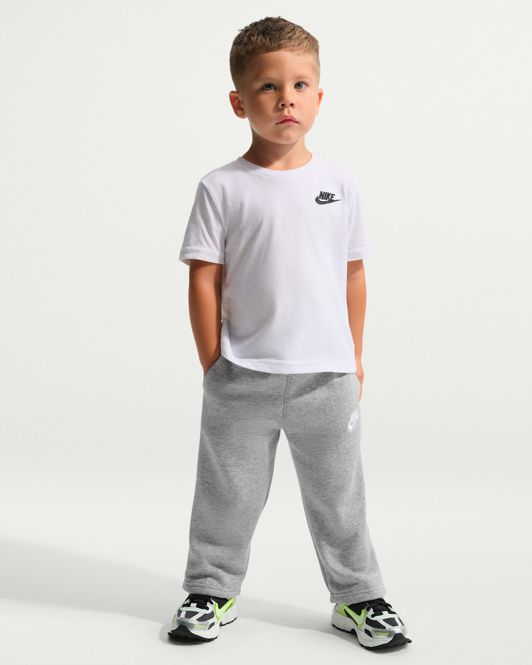 Nike Sportswear Toddler Loose Open Hem Pants - Dark Grey Heather